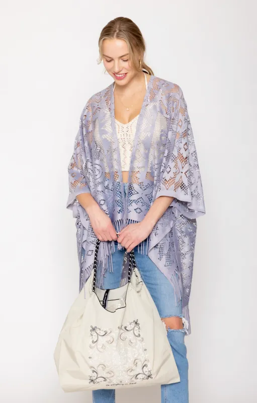 Paisley Pattern Rope Bag sold by Charming Charlie