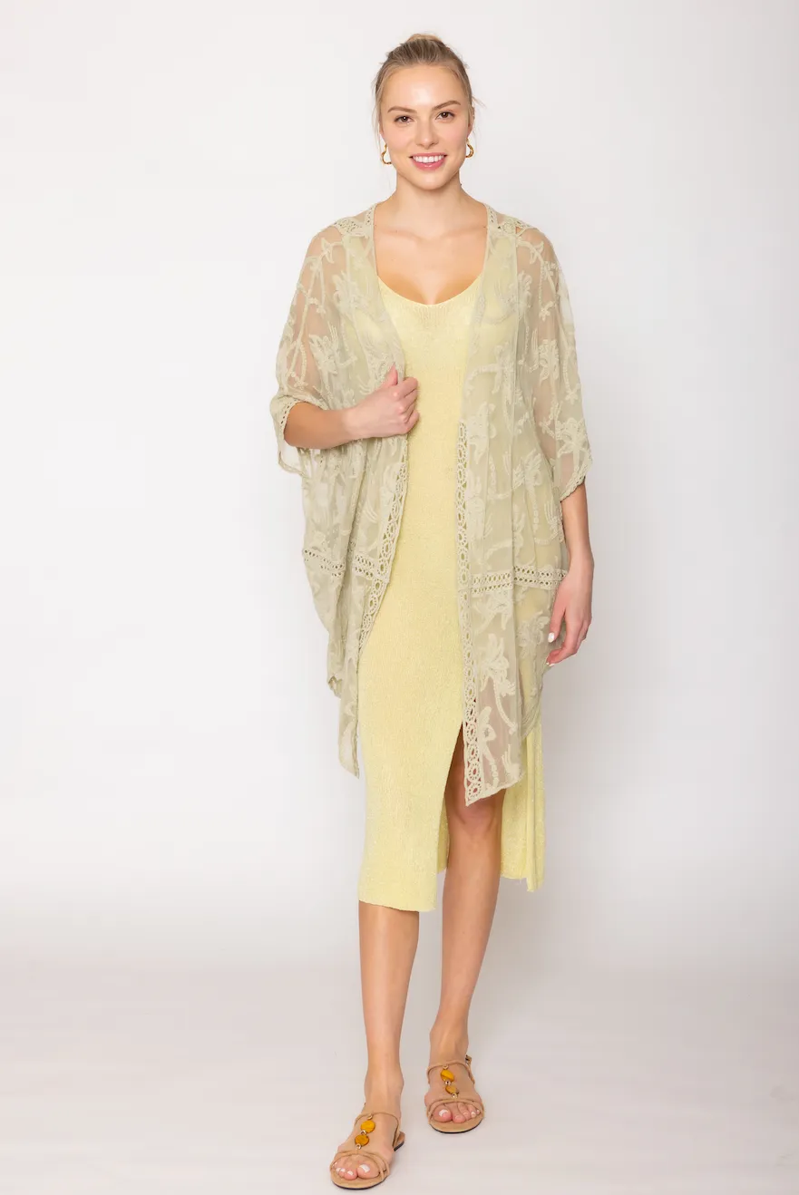 Flower Lace Cardigan sold by Charming Charlie product image thumbnail 4