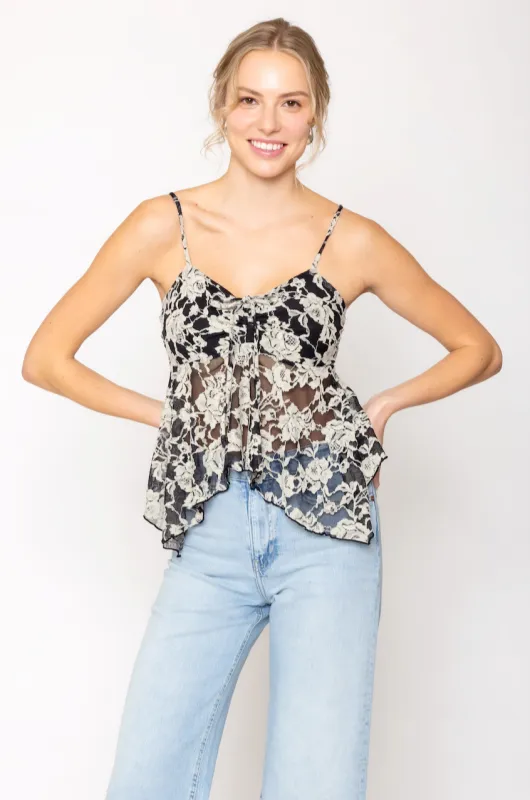 Floral Vest sold by Charming Charlie