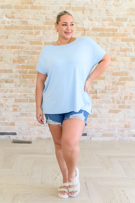 I'll Fly Away Round Neck Relaxed Top sold by Charming Charlie