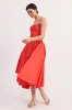 CORSET BUSTIER MIDI A LINE DRESS sold by Charming Charlie