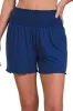 Zenana Elastic Waist Smocked Shorts sold by Charming Charlie