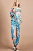 BiBi Tie Dye French Terry Jogger Pants sold by Charming Charlie