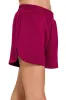 Zenana Scuba Elastic Waistband Dolphin Shorts sold by Charming Charlie