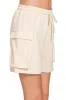 Zenana Scuba Thigh Pocket Shorts sold by Charming Charlie
