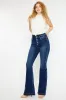 Kancan Button Fly High Rise Flare Jeans sold by Charming Charlie