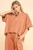 Davi & Dani Flowy Top and Elastic Waist Band Pants Set sold by Charming Charlie