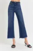 RISEN Full Size Raw Hem Cropped Wide Leg Jeans sold by Charming Charlie