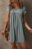 Frilled Gathered Seam Round Neck T Shirt Dress sold by Charming Charlie