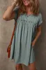 Frilled Gathered Seam Round Neck T Shirt Dress sold by Charming Charlie