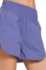 Zenana Windbreaker Smocked Waistband Running Shorts sold by Charming Charlie