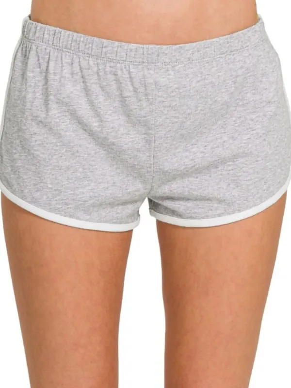 Zenana Elastic Waistband Dolphin Shorts sold by Charming Charlie