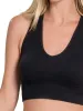 Zenana Seamless Ribbed Cropped Racerback Tank Top sold by Charming Charlie