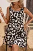 Leopard Print Sleeveless Summer Mini Dress sold by Charming Charlie