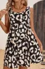Leopard Print Sleeveless Summer Mini Dress sold by Charming Charlie