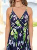 Floral Print Spaghetti Strap Maxi Dress sold by Charming Charlie
