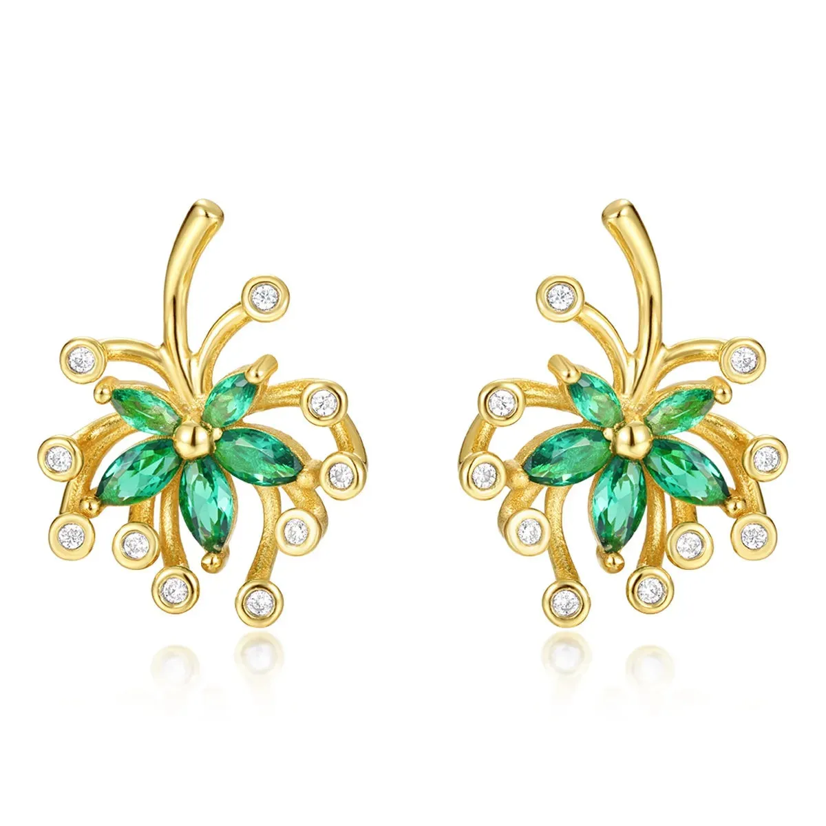 925 Sterling Silver Moissanite Stud Earrings sold by Charming Charlie product image thumbnail 5