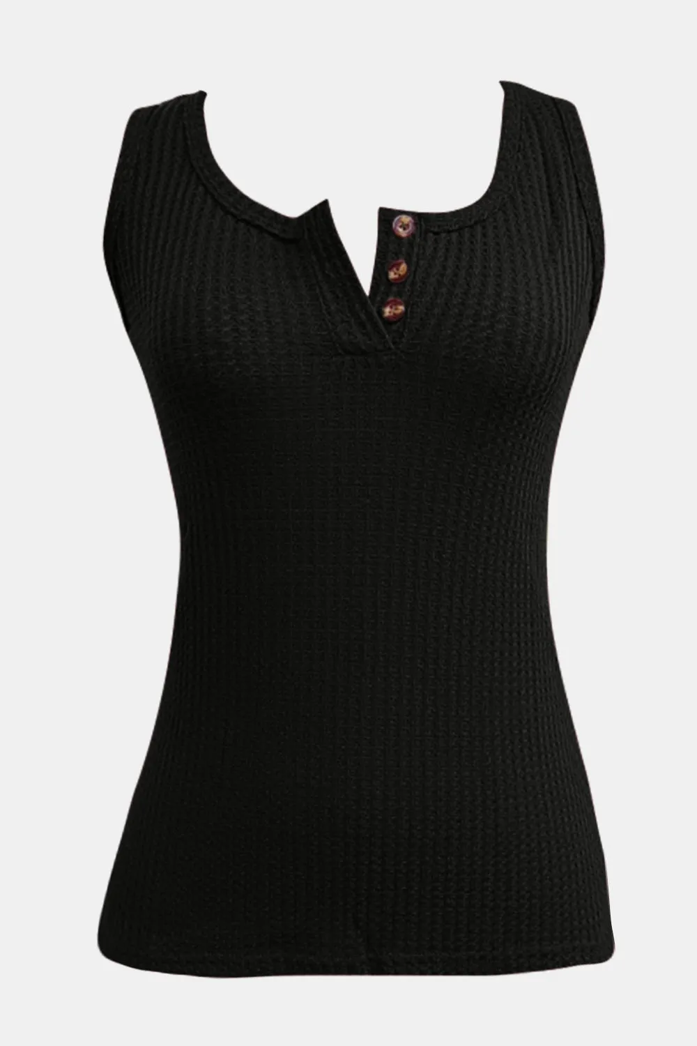 Full Size Textured Wide Strap Tank sold by Charming Charlie product image thumbnail 5
