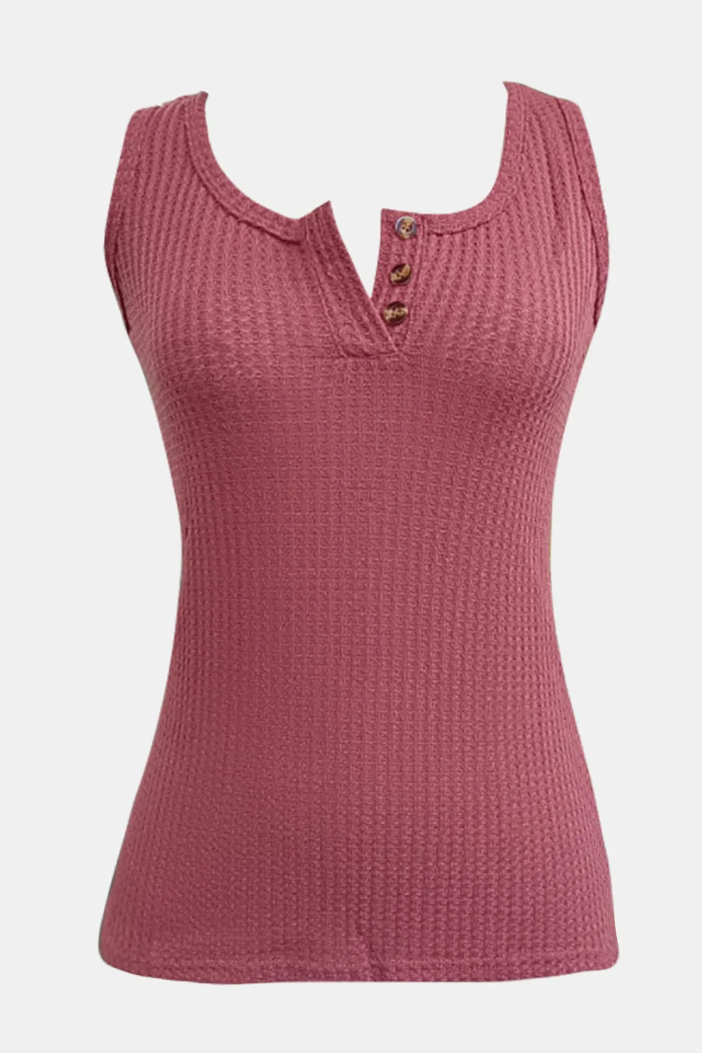 Full Size Textured Wide Strap Tank sold by Charming Charlie product image thumbnail 2