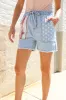 Adorable You High Rise Stars & Stripes Pocket Drawstring Shorts sold by Charming Charlie