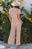Knit Short Sleeve T Shirt Wide Leg Pants Set sold by Charming Charlie