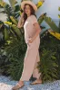 Knit Short Sleeve T Shirt Wide Leg Pants Set sold by Charming Charlie