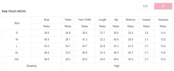 White Stripe Contrast Edge Tee and Shorts Set sold by Charming Charlie product image thumbnail 3