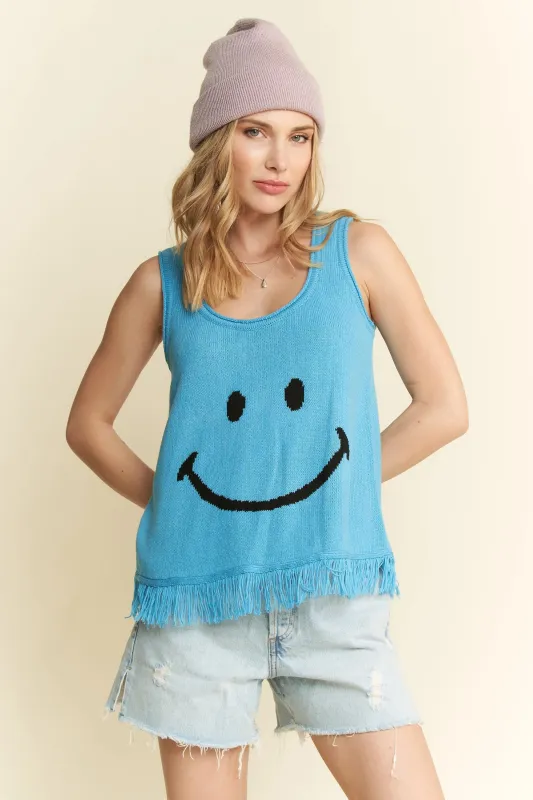 Jade By Jane Smiley Fringe Tank Top sold by Charming Charlie