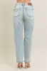 Judy Blue Full Size Mr Repair Stitch Detail Destroy Single Cuff Bf Jeans Plus Size sold by Charming Charlie