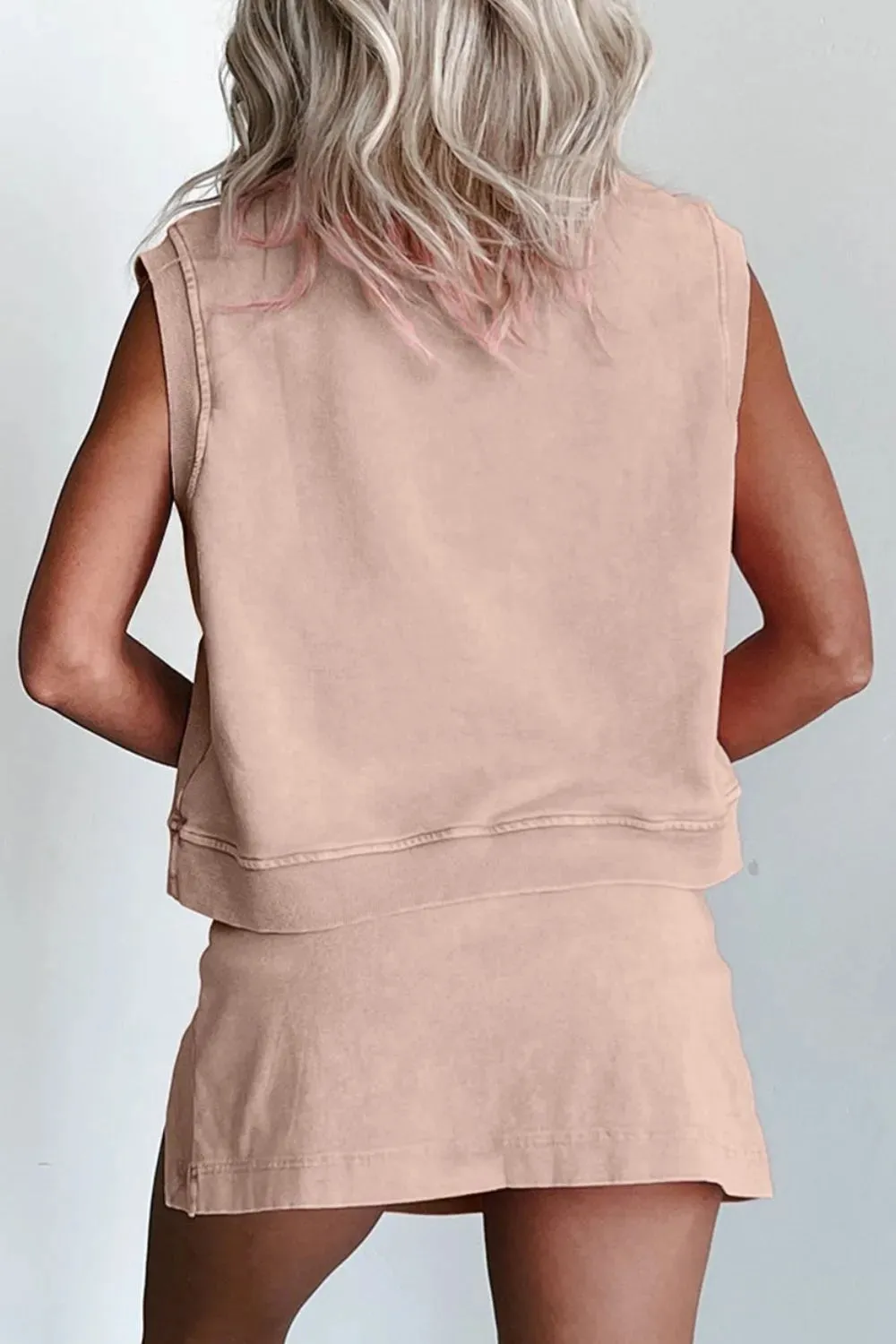 Casual Sleeveless Tank Top and Shorts Set sold by Charming Charlie product image thumbnail 4