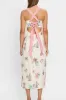 Printed Square Neck Summer Midi Dress sold by Charming Charlie
