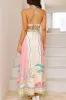 Printed Halter Neck Maxi Dress sold by Charming Charlie