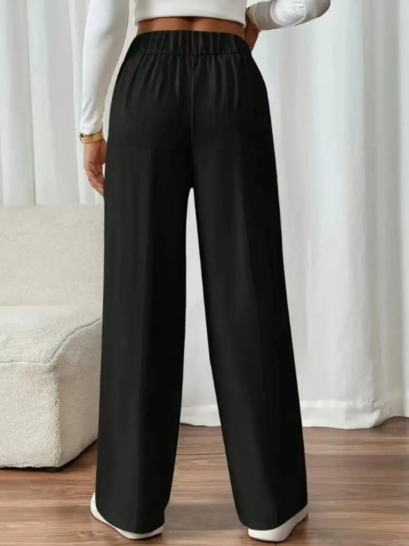 High Waist Wide Leg Pants sold by Charming Charlie product image thumbnail 2