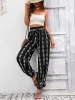 Printed Wide Leg Pants sold by Charming Charlie