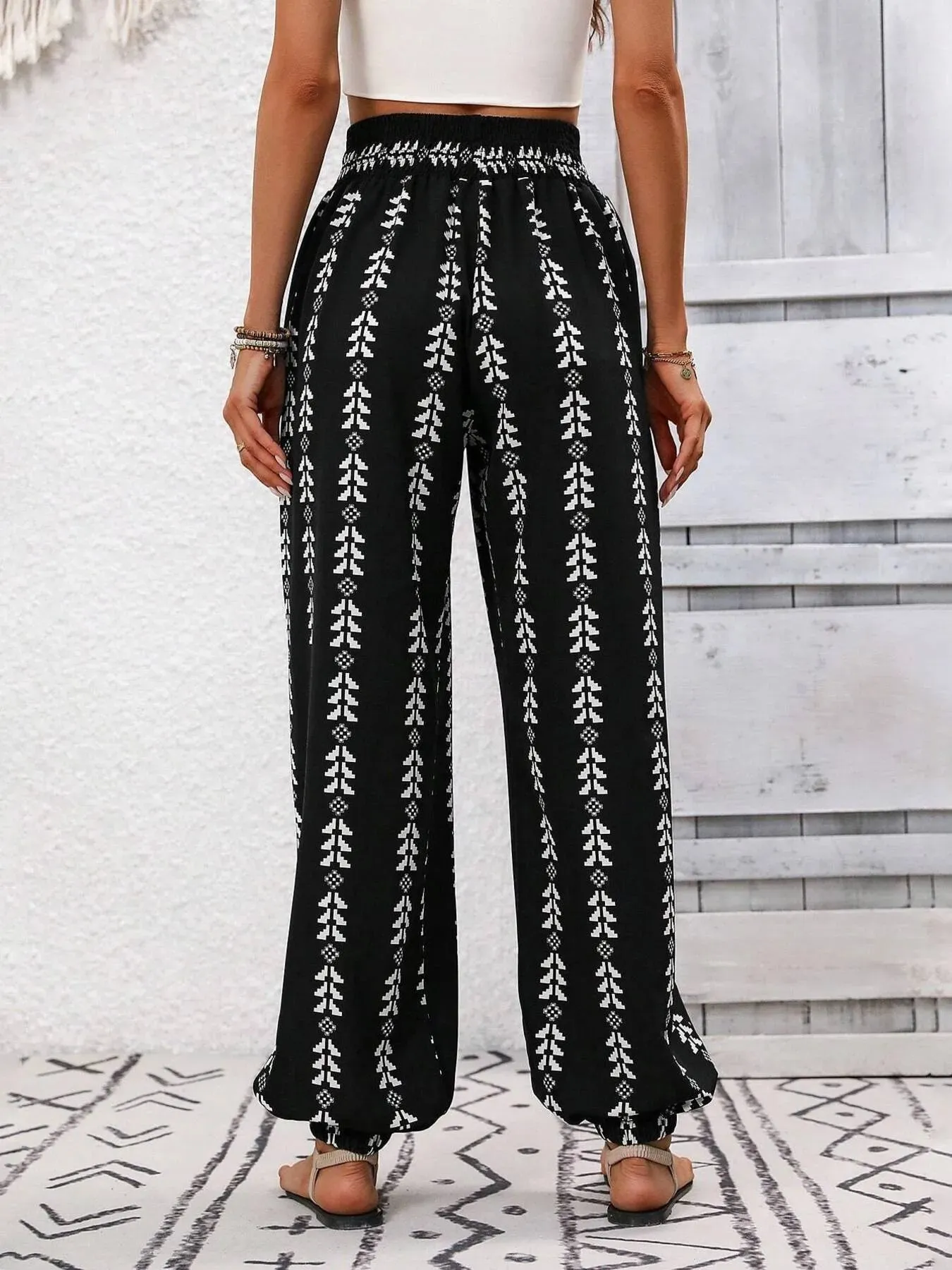 Printed Wide Leg Pants sold by Charming Charlie product image thumbnail 3