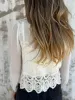 Lace V-Neck Button Down Shirt sold by Charming Charlie