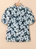 Floral Short Puff Sleeve Shirt sold by Charming Charlie