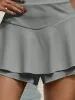 High Waist Layered Ruffle Skort sold by Charming Charlie