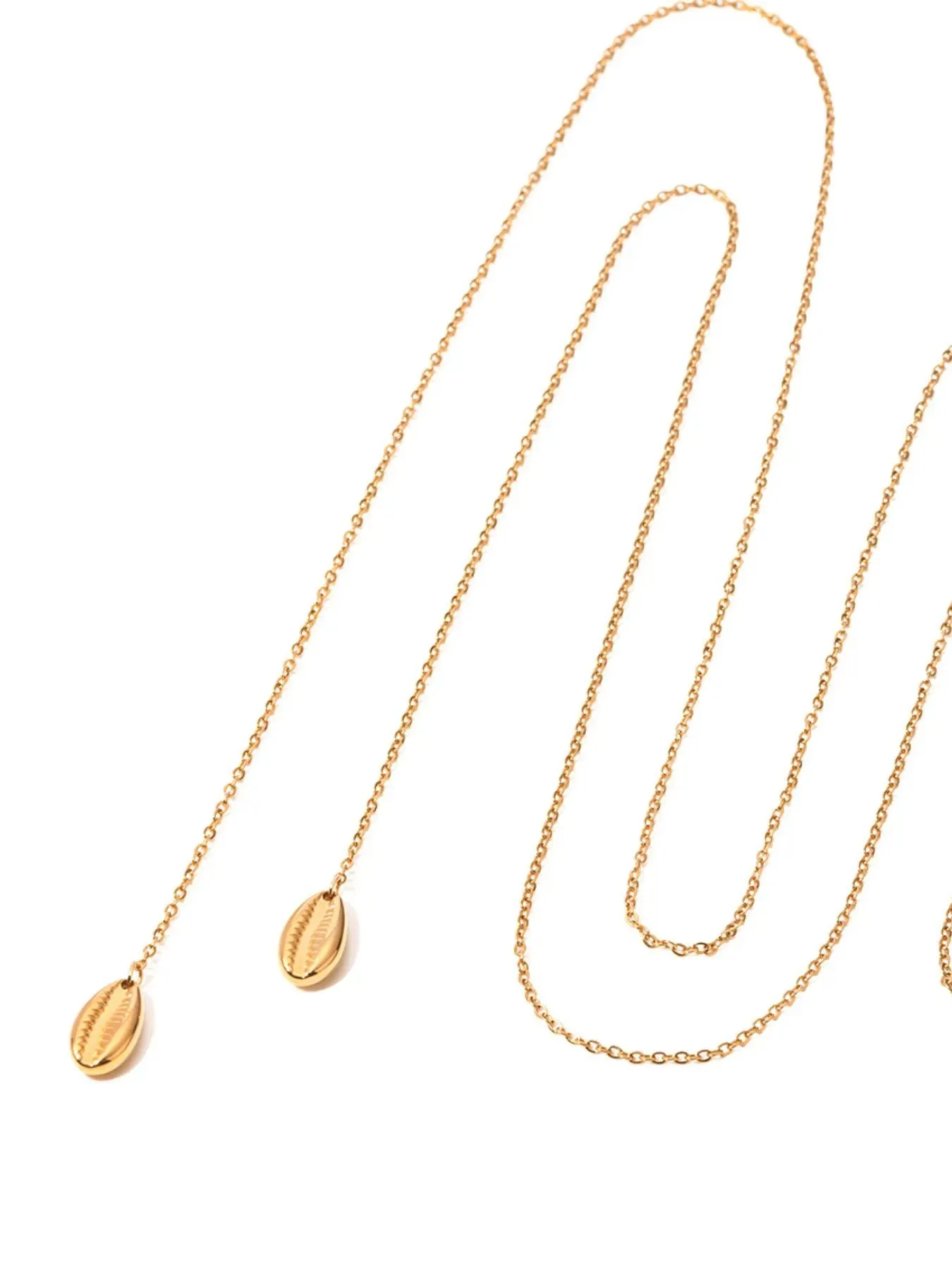 18K Gold-Plated Layered Y-Shape Chain Pendant Necklace sold by Charming Charlie product image thumbnail 2