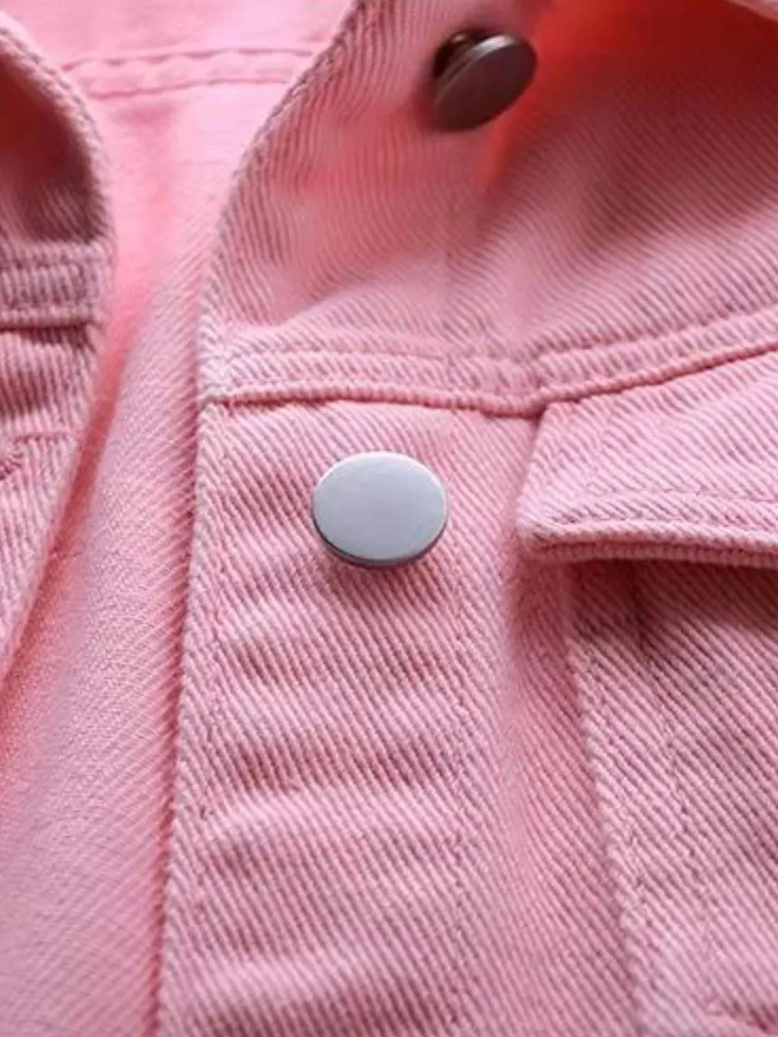 Full Size Sleeveless Frayed Denim Vest Jacket Plus Size sold by Charming Charlie product image thumbnail 3