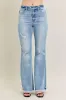 Judy Blue Full Size Hw Flare Jeans W/ Shield Pockets Plus Size sold by Charming Charlie