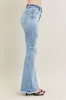 Judy Blue Full Size Hw Flare Jeans W/ Shield Pockets Plus Size sold by Charming Charlie