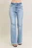 Judy Blue Full Size Hw Flare Jeans W/ Shield Pockets Plus Size sold by Charming Charlie