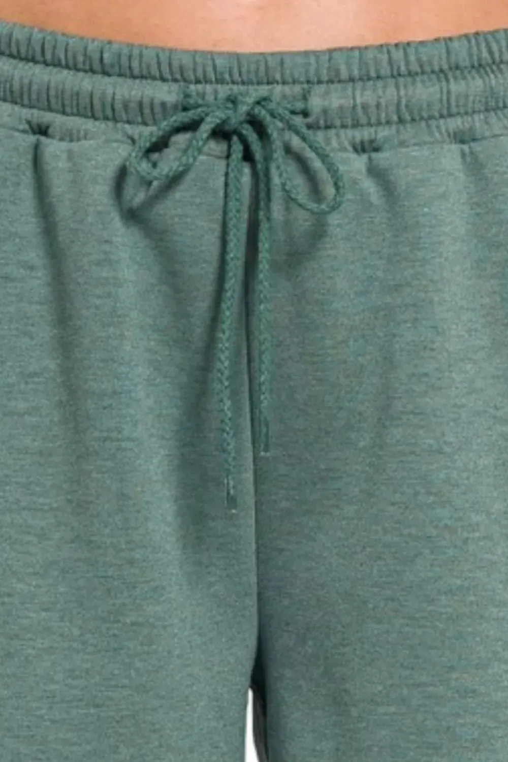 Zenana Scuba Thigh Pocket Shorts sold by Charming Charlie product image thumbnail 3