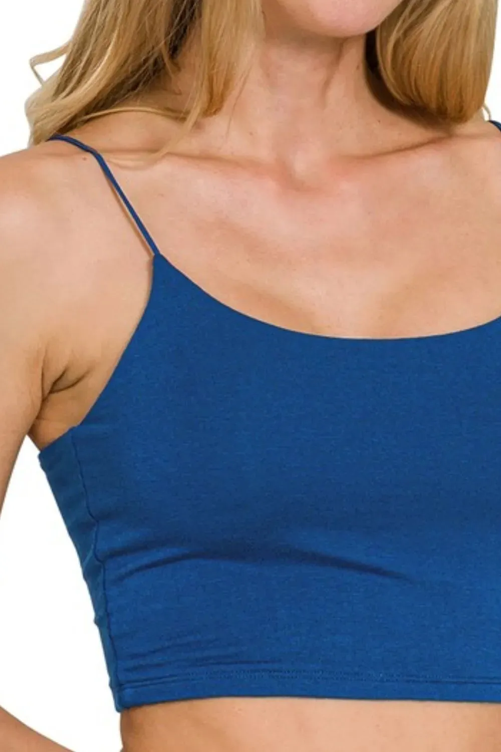 Zenana Double Layered Spaghetti Bra Cami sold by Charming Charlie product image thumbnail 2