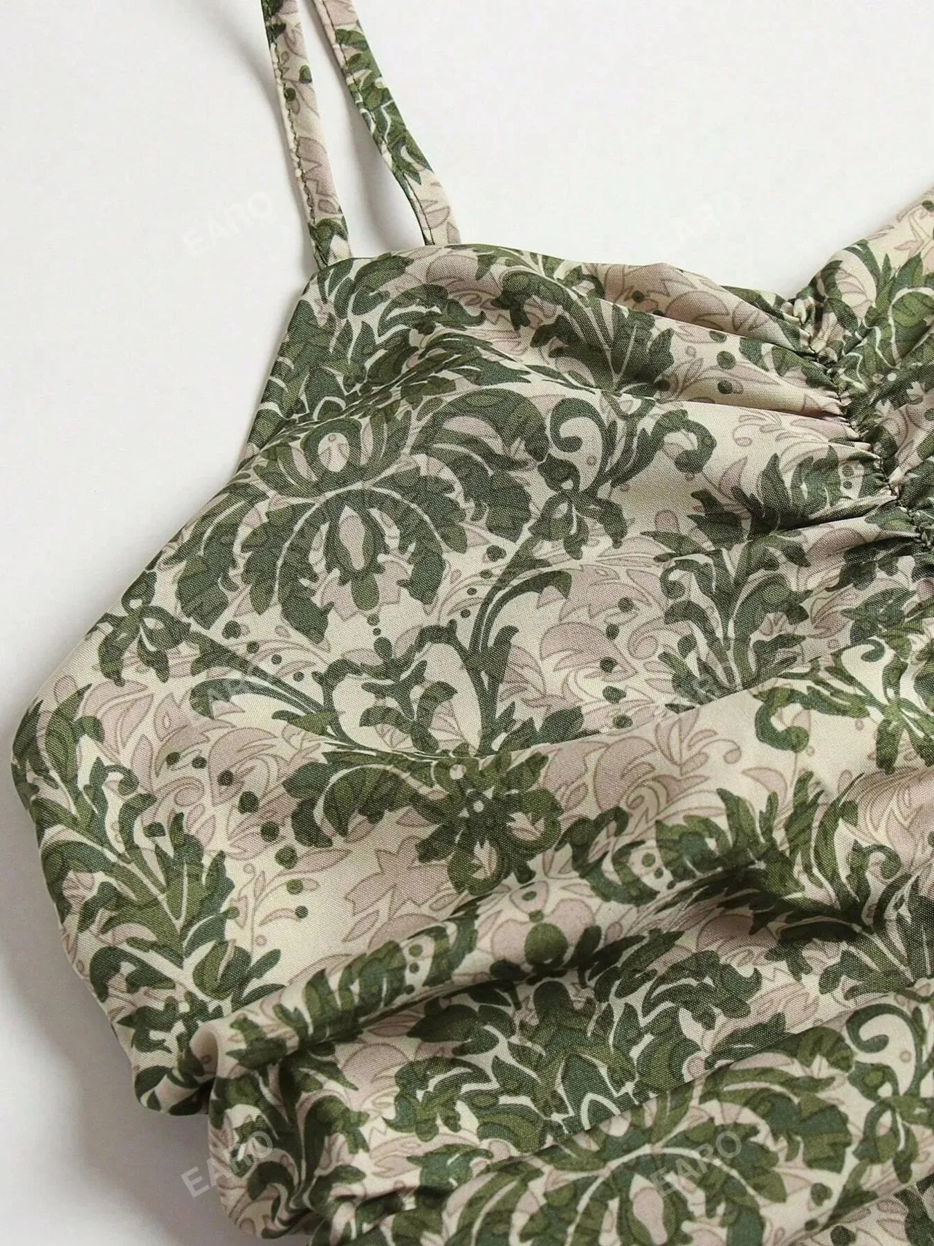 Tiered Printed Smocked Cami Dress sold by Charming Charlie product image thumbnail 4