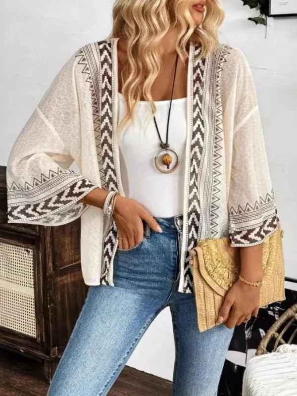 Open Front Kimono Cardigan sold by Charming Charlie