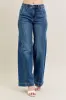 Judy Blue Full Size High Waist Wide Leg Jeans Plus Size sold by Charming Charlie