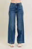 Judy Blue Full Size High Waist Wide Leg Jeans Plus Size sold by Charming Charlie