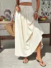 Tied Flowy Maxi Skirt sold by Charming Charlie